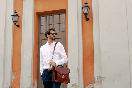 A Leather Briefcase That Fits Your Personality