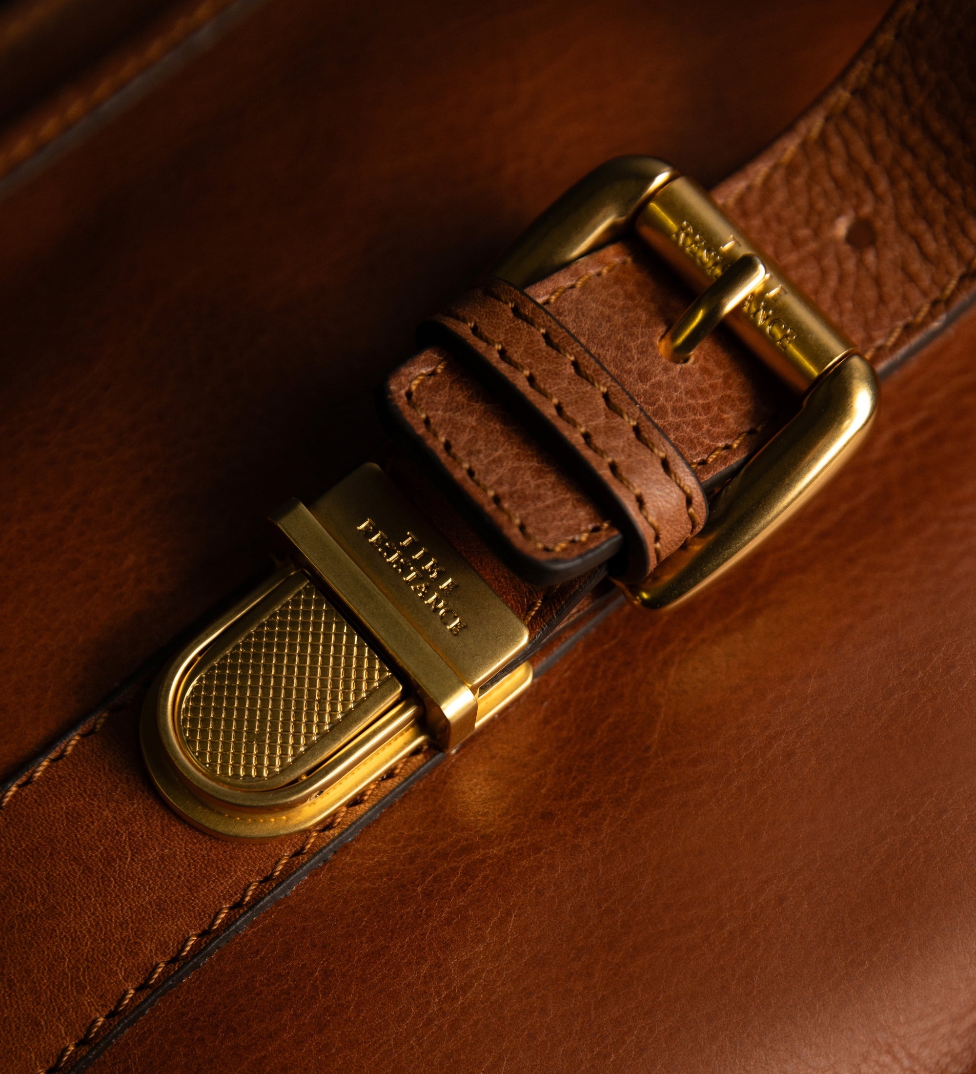 Leather Satchel Bag - The Time Machine