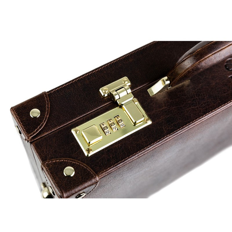 Large Leather Attaché Case Briefcase - Parade's End