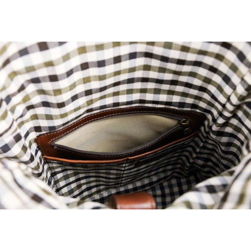 Leather Roll-Top Backpack - The Secret History Backpack Time Resistance