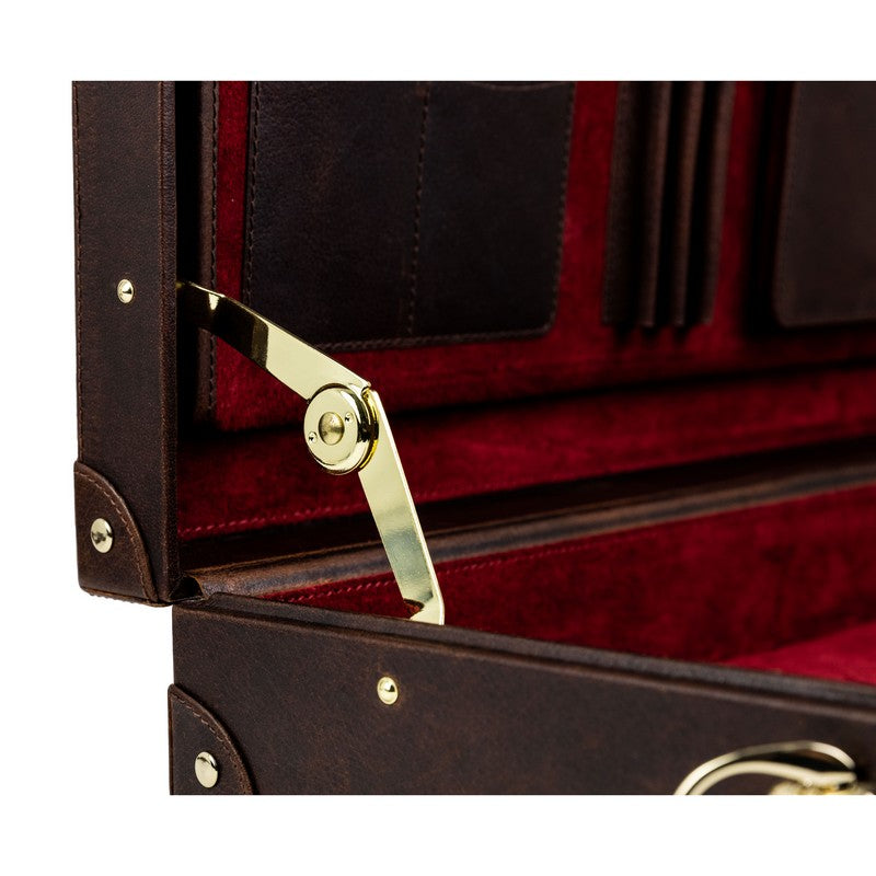 Large Leather Attaché Case Briefcase - Parade's End