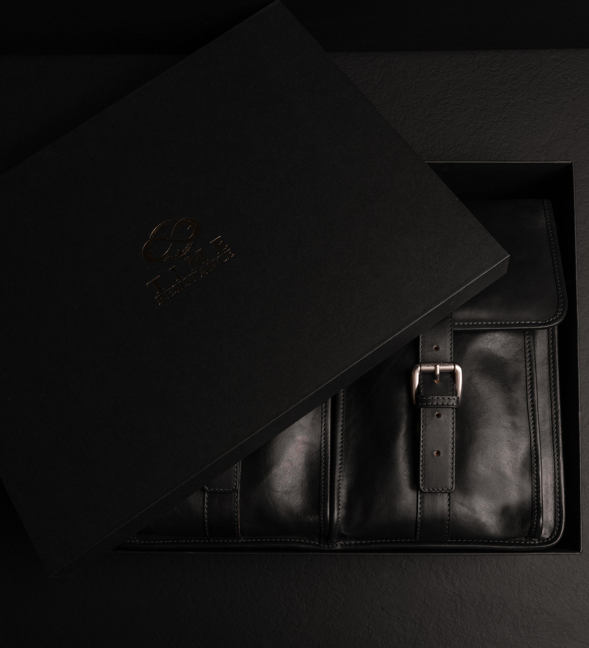 Leather Satchel Bag - The Time Machine