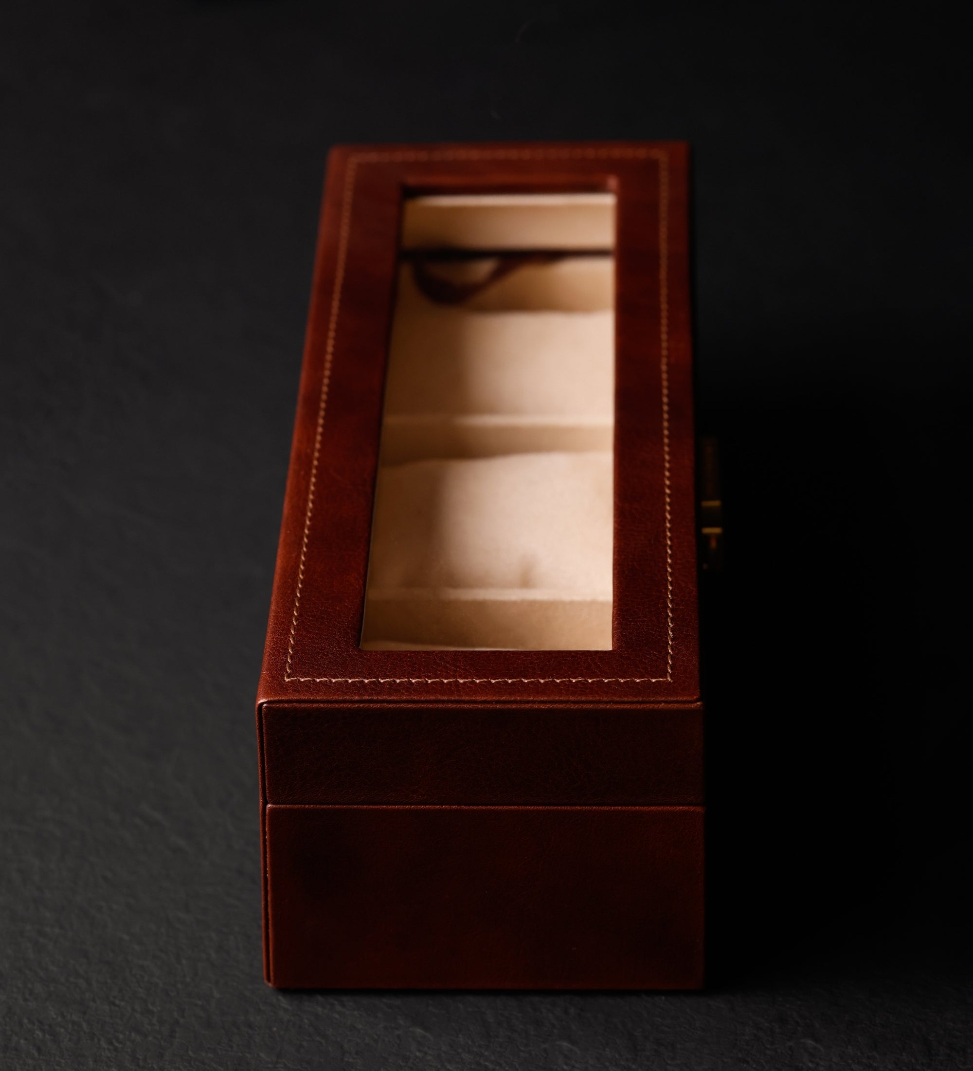 Womens Leather Watch Box, Watch Organizer - Silence