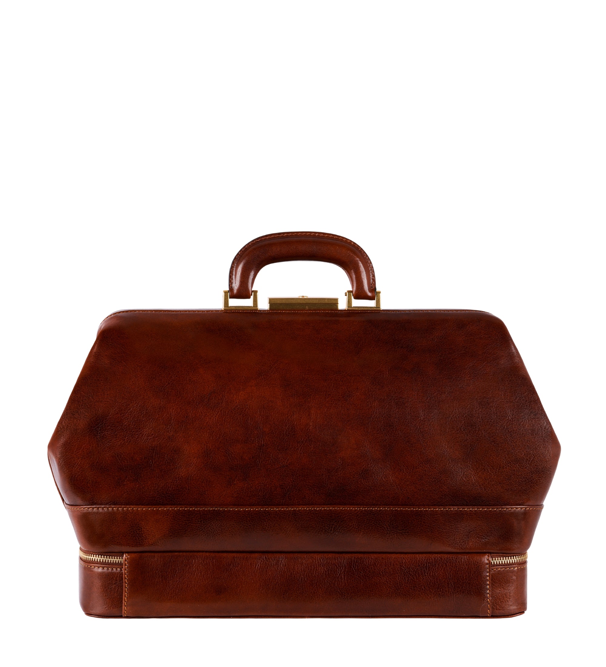 Large Italian Leather Doctor Bag for Women - The Master and Margarita