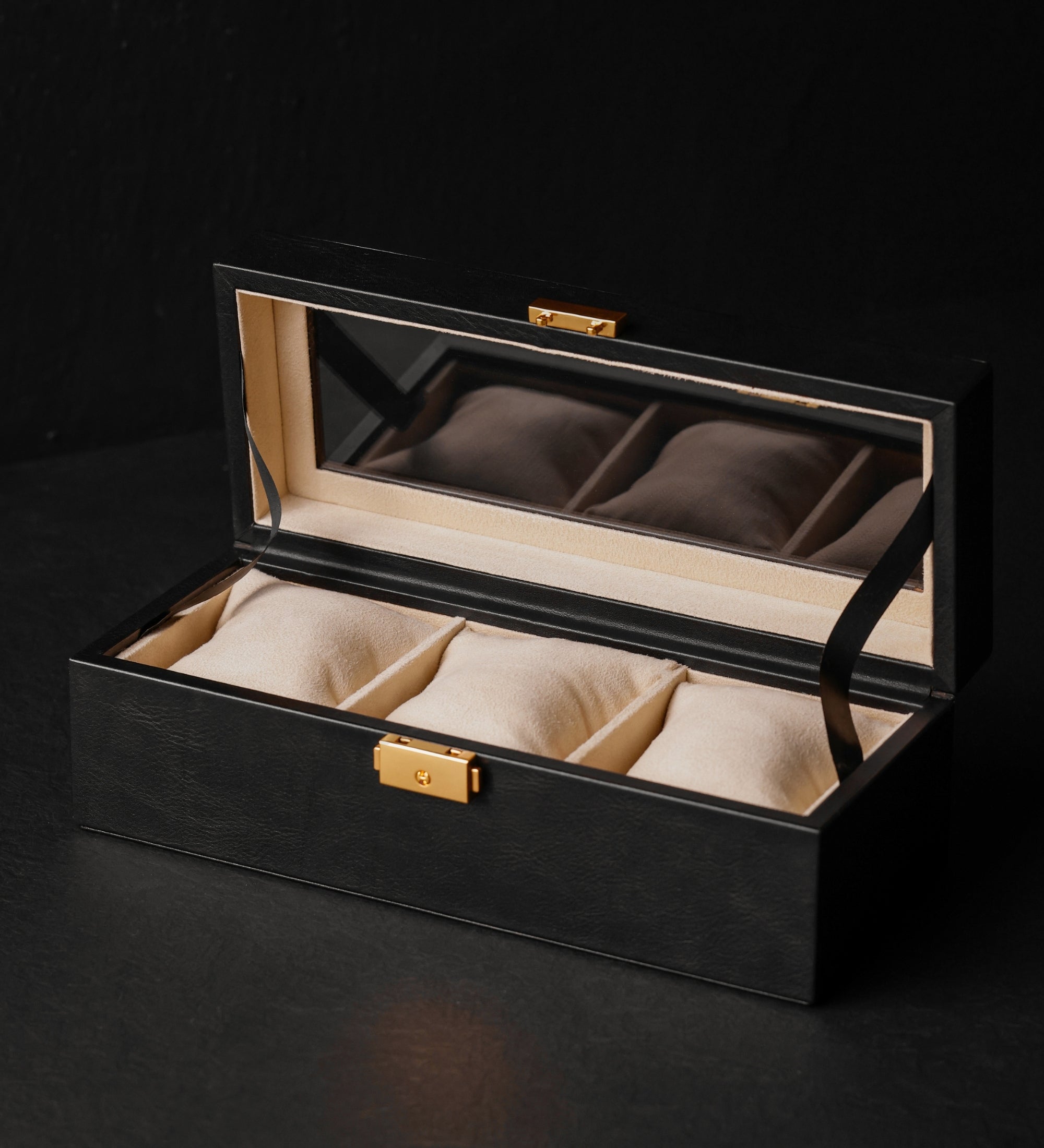 Leather Watch Box, Watch Organizer - Silence