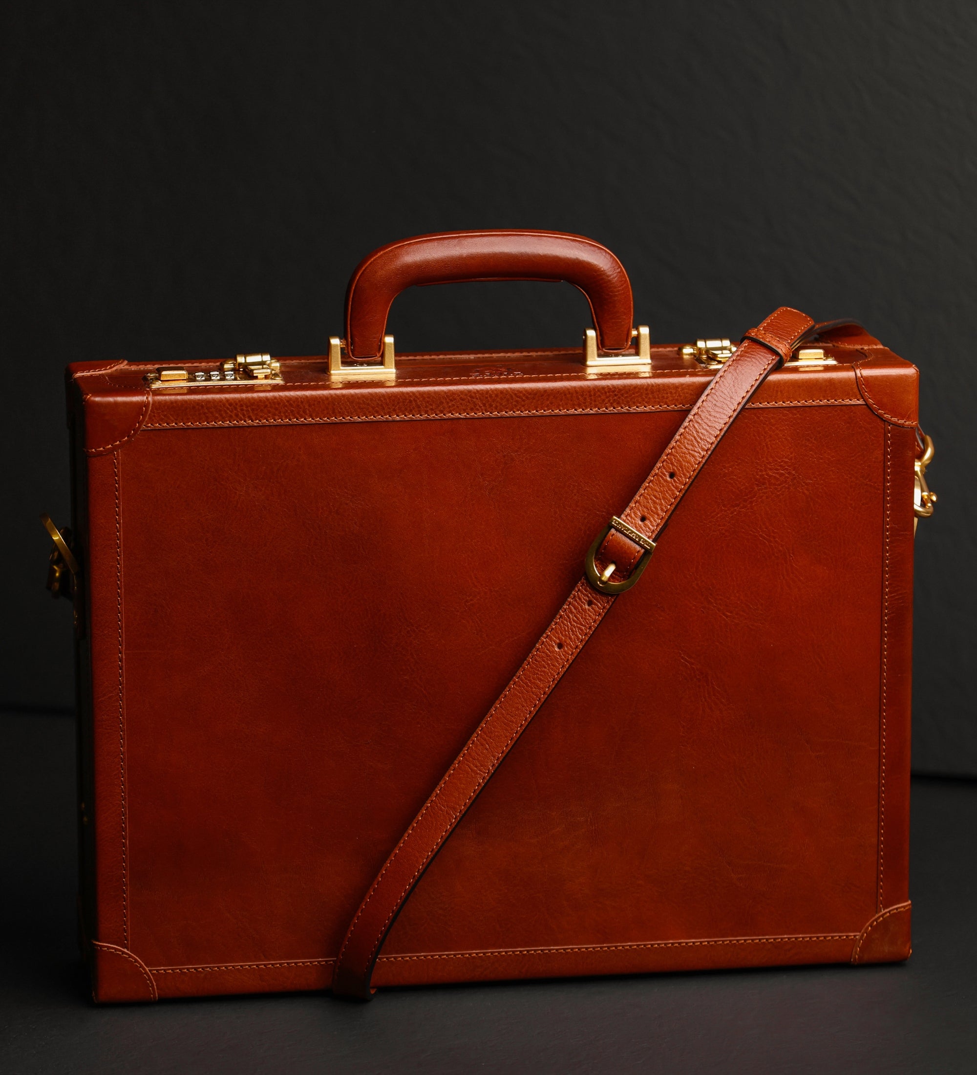 Leather Attaché Case Briefcase - A Legacy