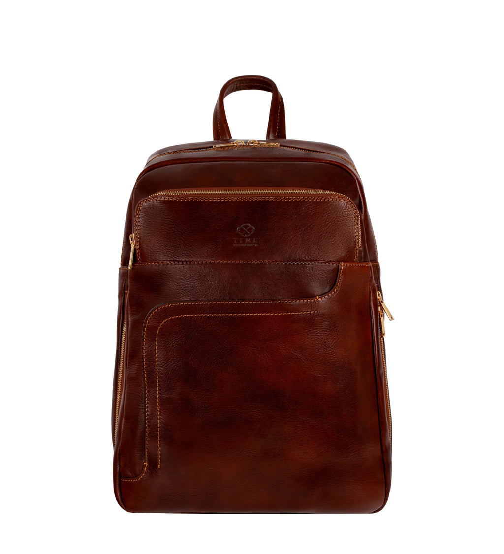 Large Leather Backpack