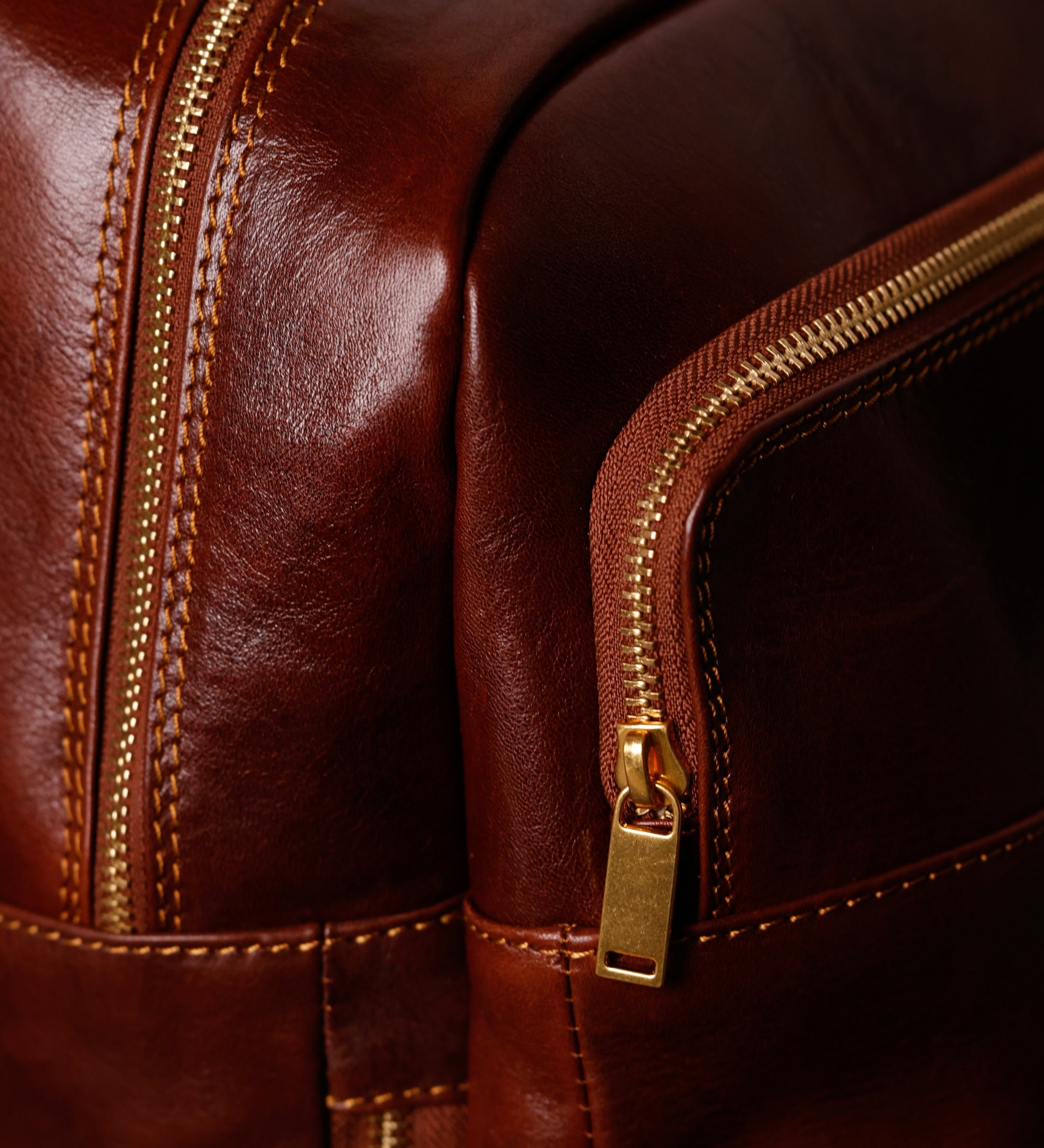 Large Leather Backpack - L.A. Confidential