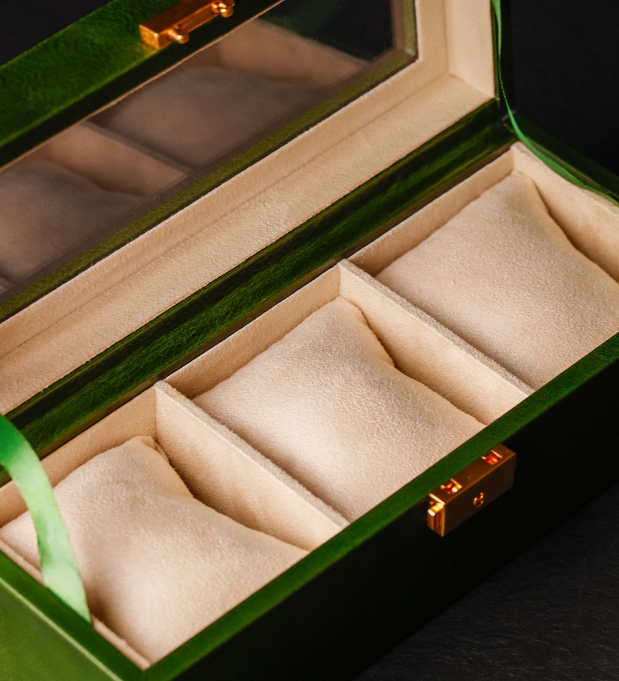 Leather Watch Box, Watch Organizer - Silence