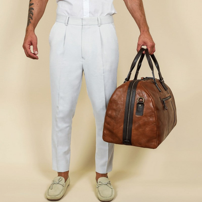 Leather Duffel Bag - The Day of The Locust