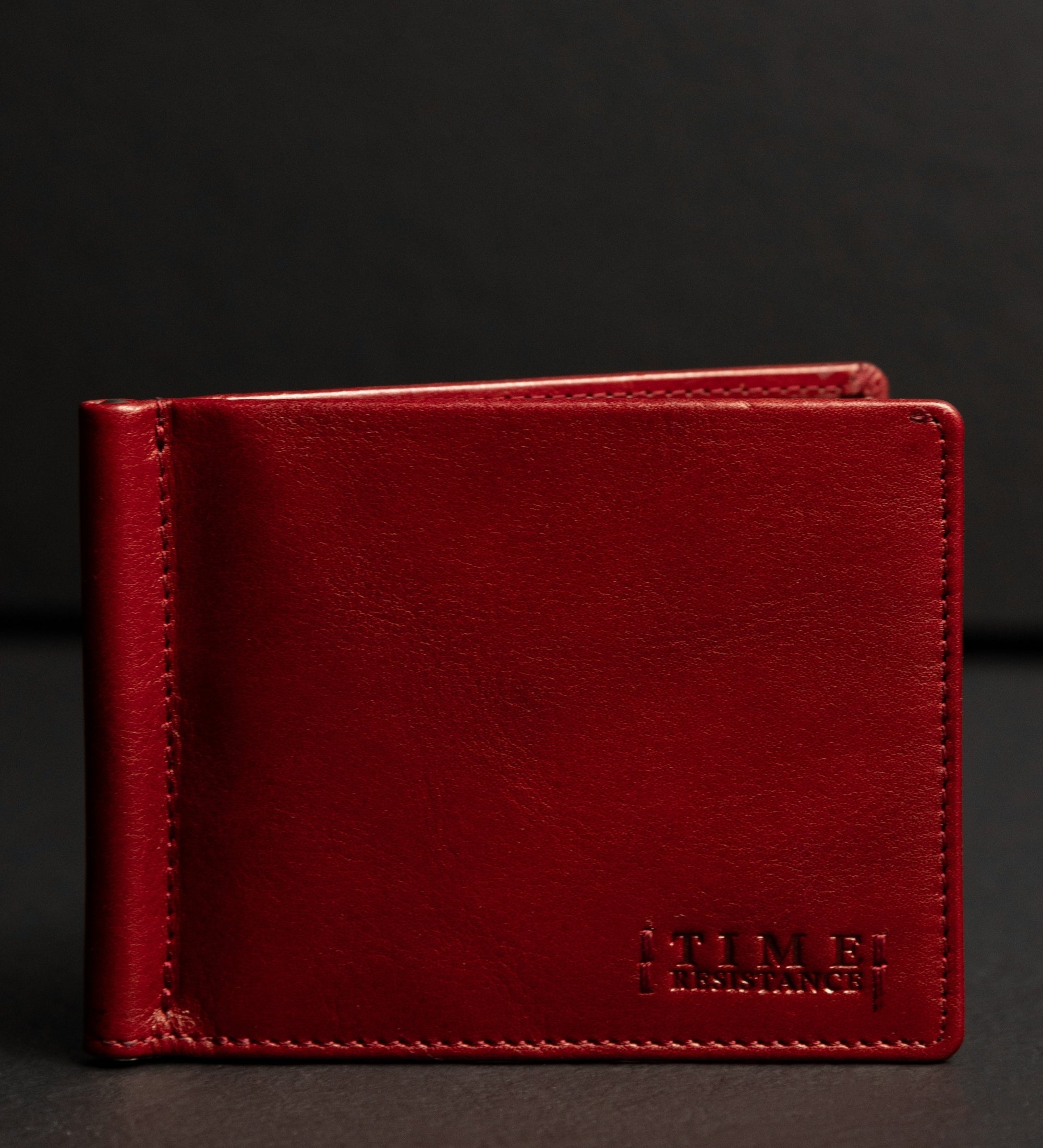 Leather Money Clip Wallet - The Outsider