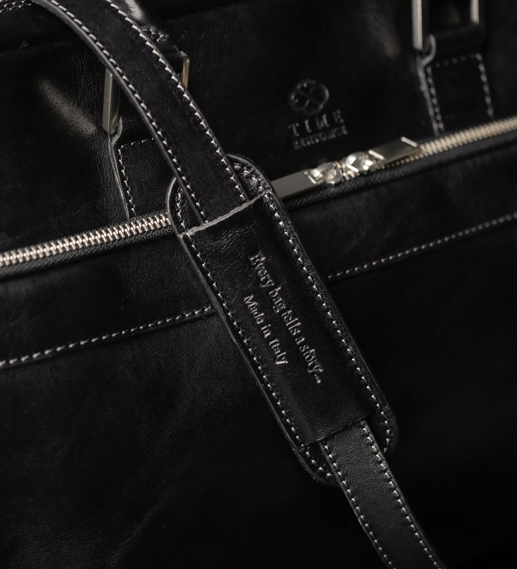 Leather Briefcase Laptop Bag - Orlando