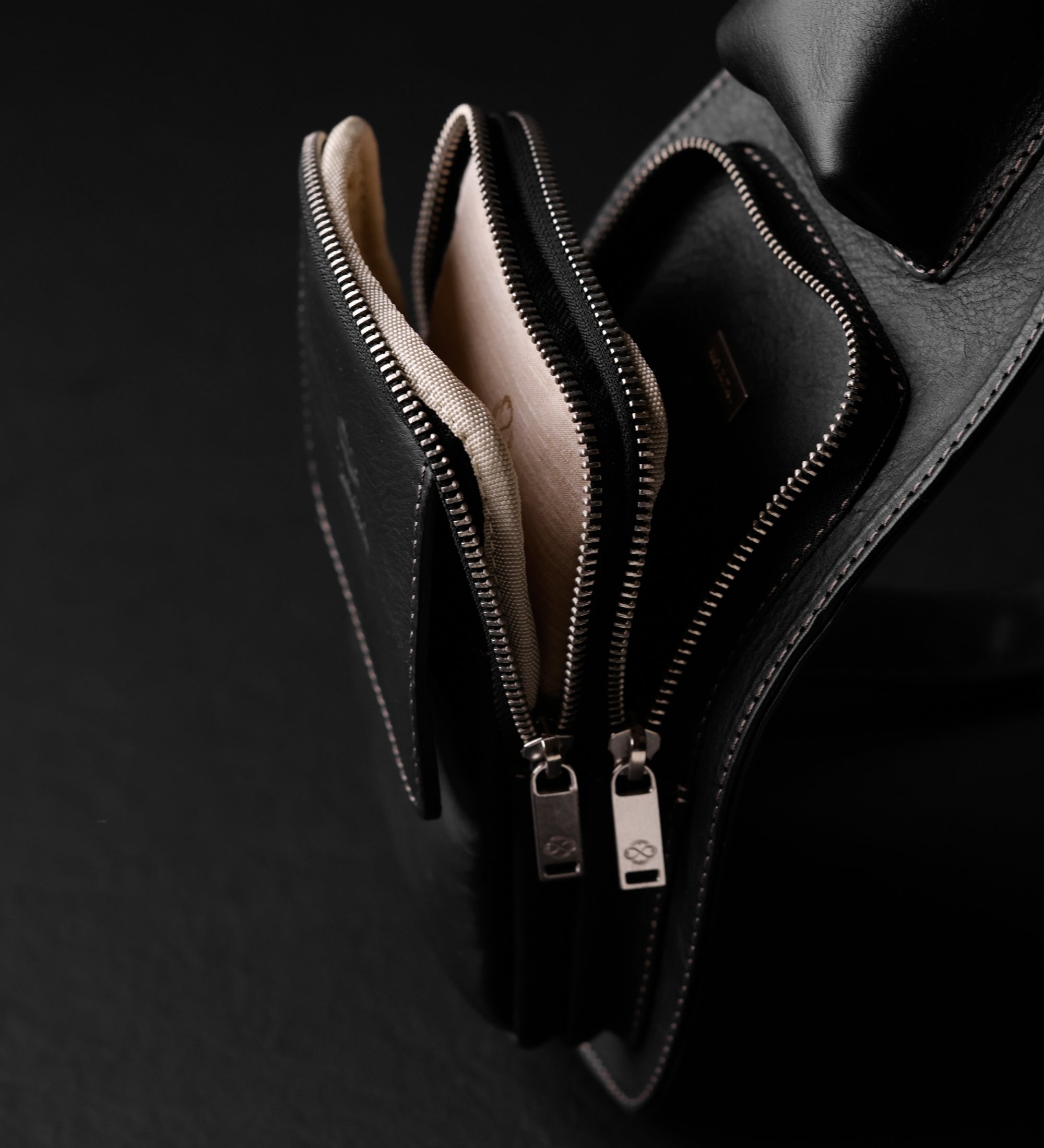 Leather Sling Bag Crossbody Bag - The Monk