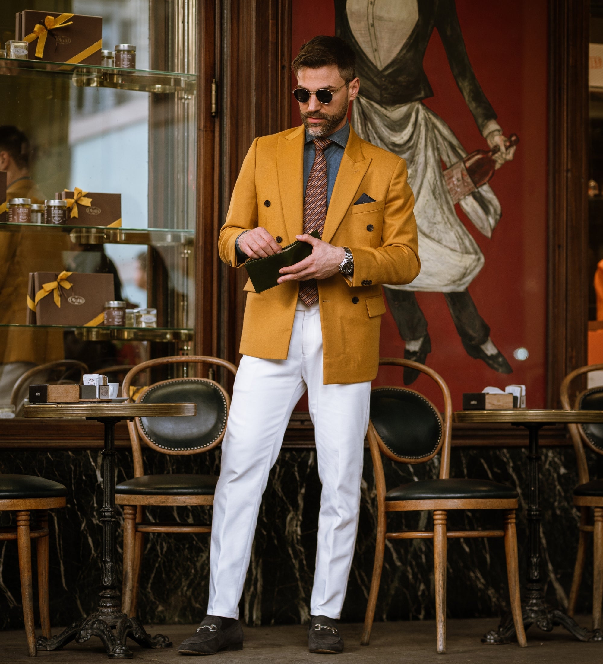 Leather Bifold Wallet - Daniel