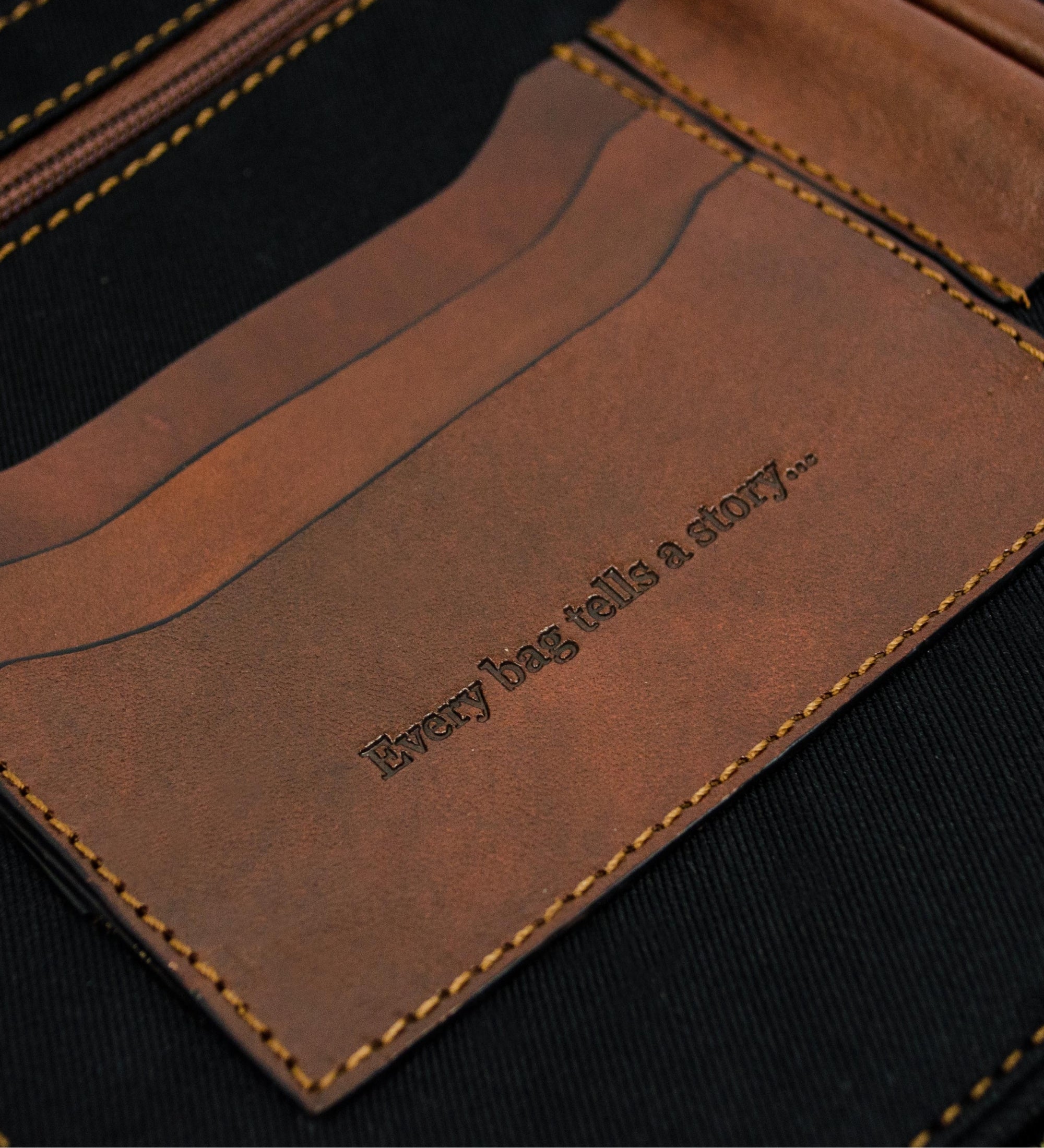 Leather A4 Documents Folder Organizer - Candide