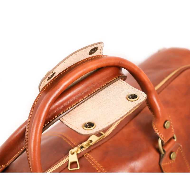 Leather Garment Bag, Duffel Bag - Paradise Lost Duffel Bag Time Resistance