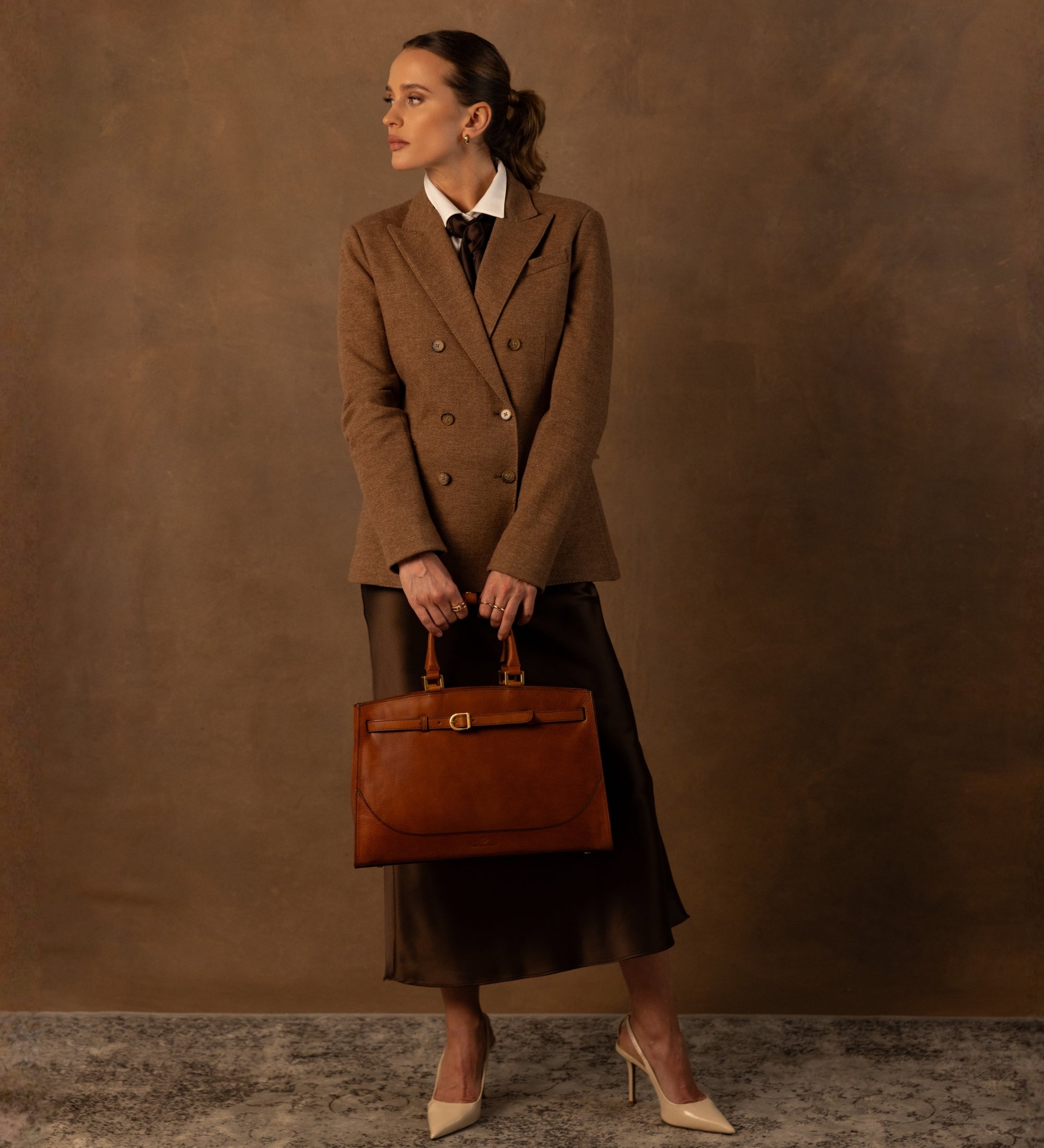 Womens Leather Handbag - Shirley