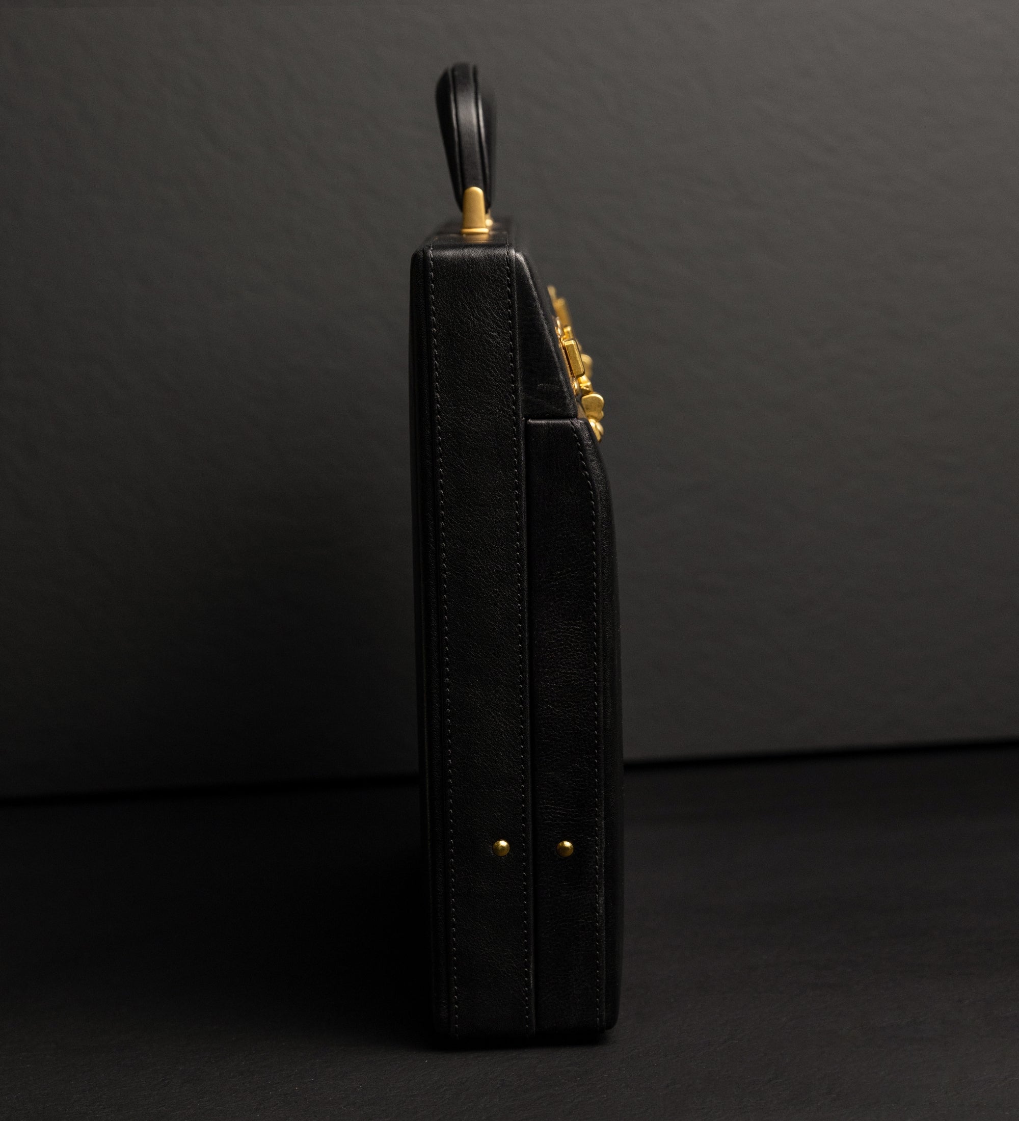 Leather Attaché Case Briefcase - Vendetta