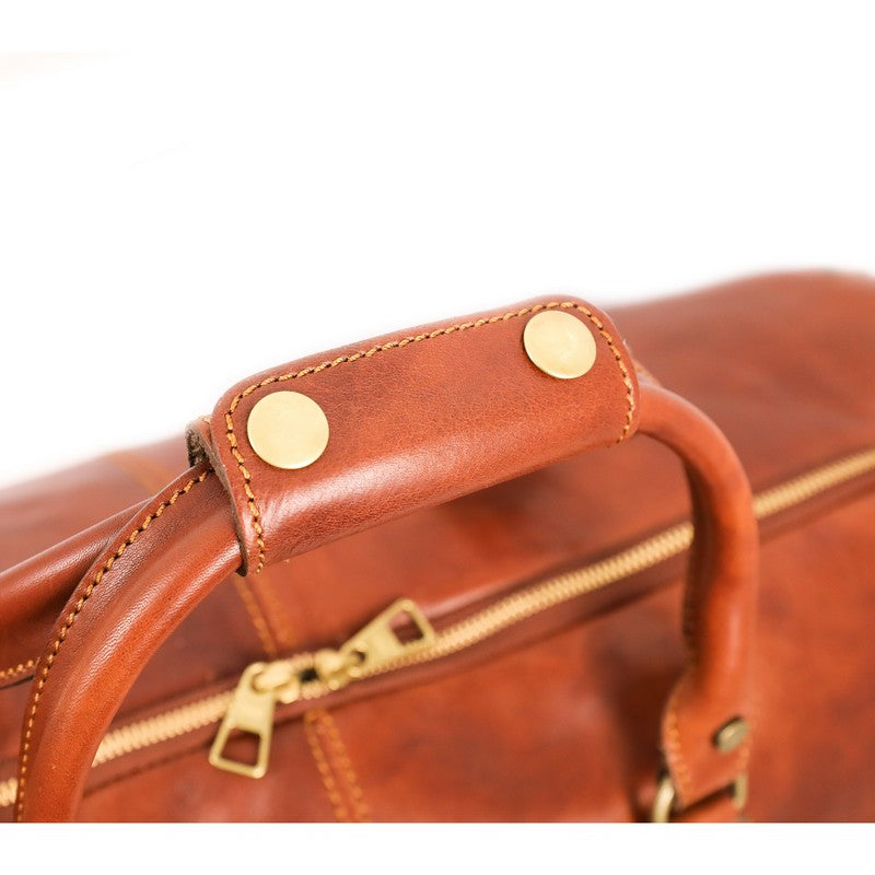 Leather Garment Bag, Duffel Bag - Paradise Lost Duffel Bag Time Resistance