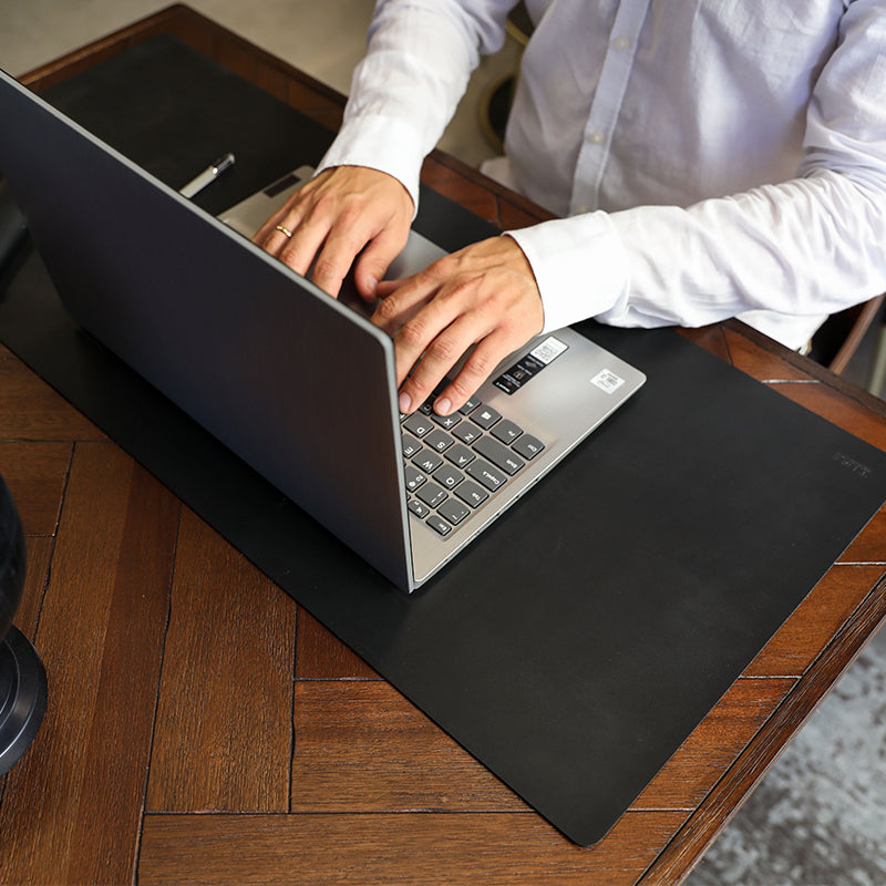 Leather Desk Pad, Gaming Desk Pad - Staying On Accessories Time Resistance