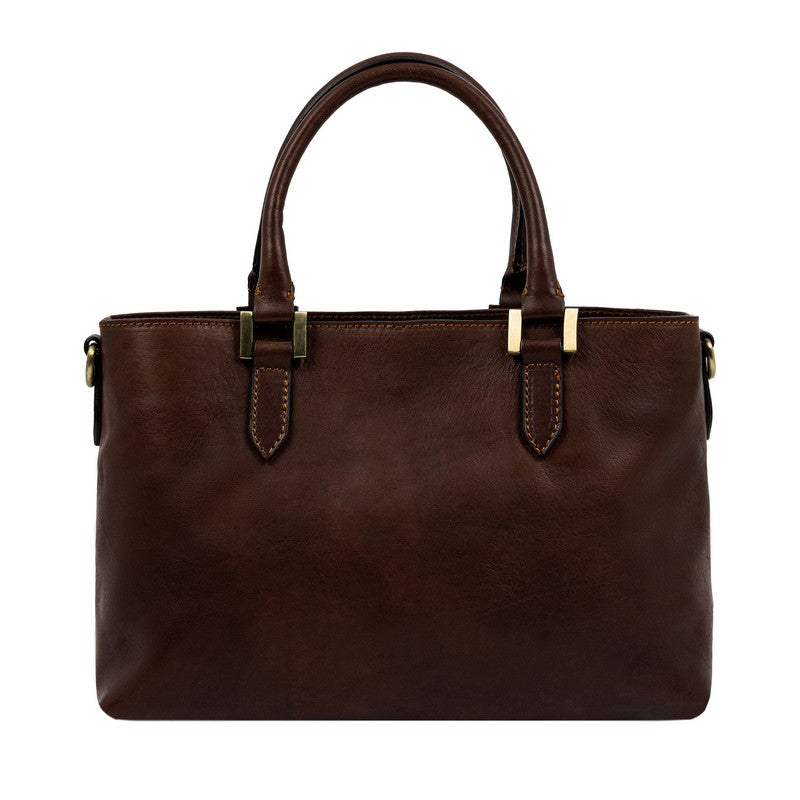 Leather Handbag Shoulder Bag - Camilla