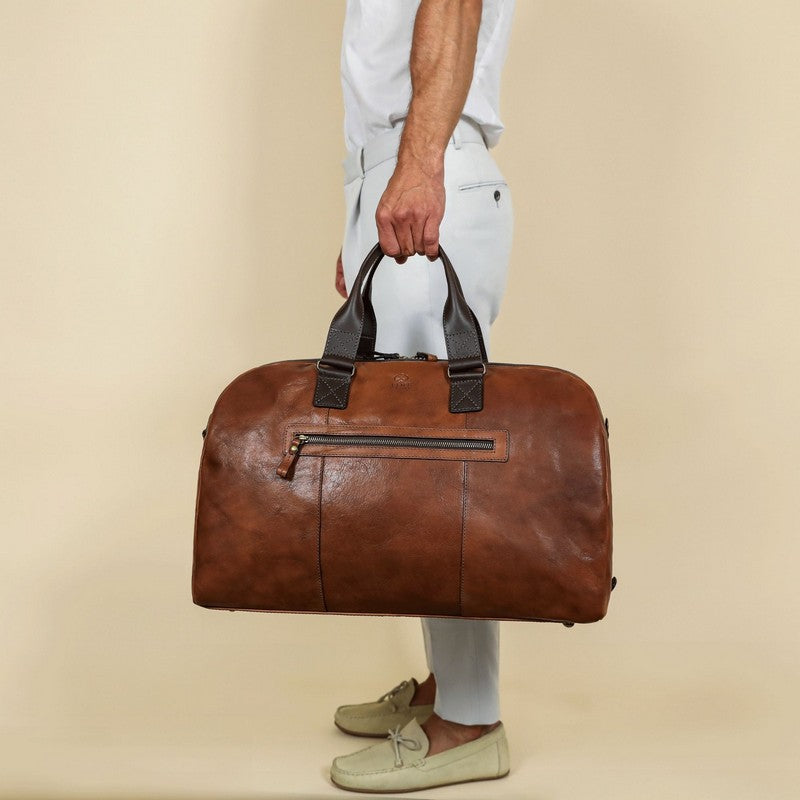 Leather Duffel Bag - The Day of The Locust