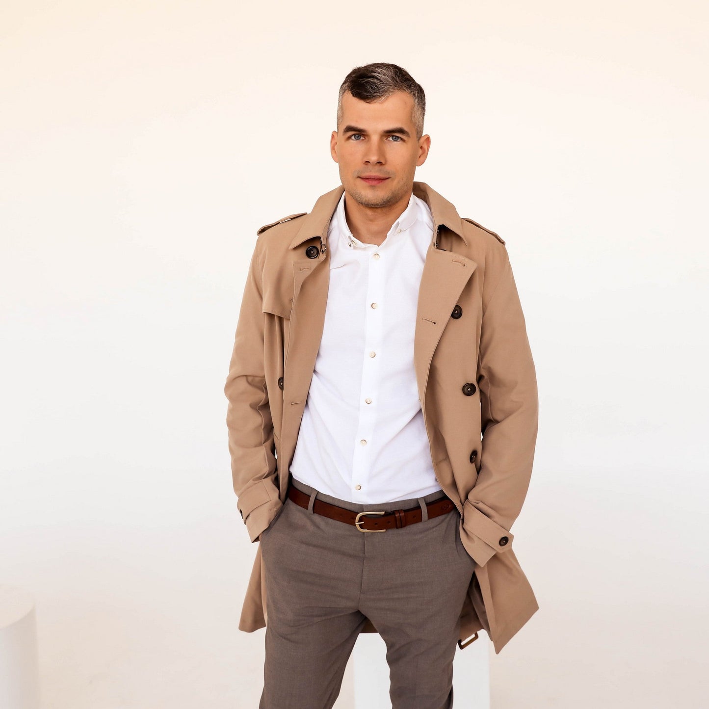 Brown Leather Belt - Sons and Lovers Accessories Time Resistance
