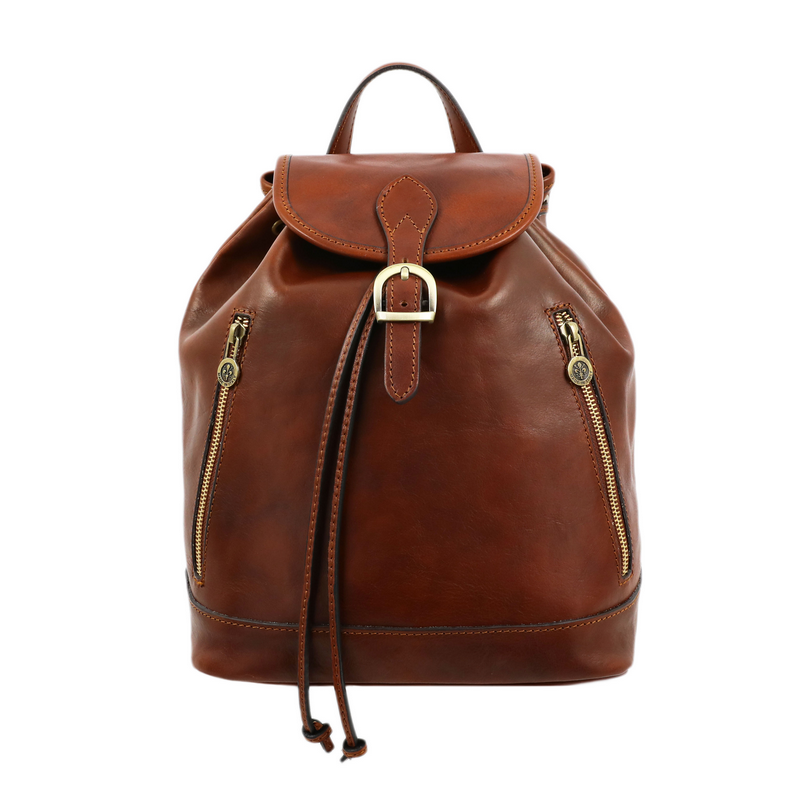 Leather Backpack - White Noise Backpack Time Resistance