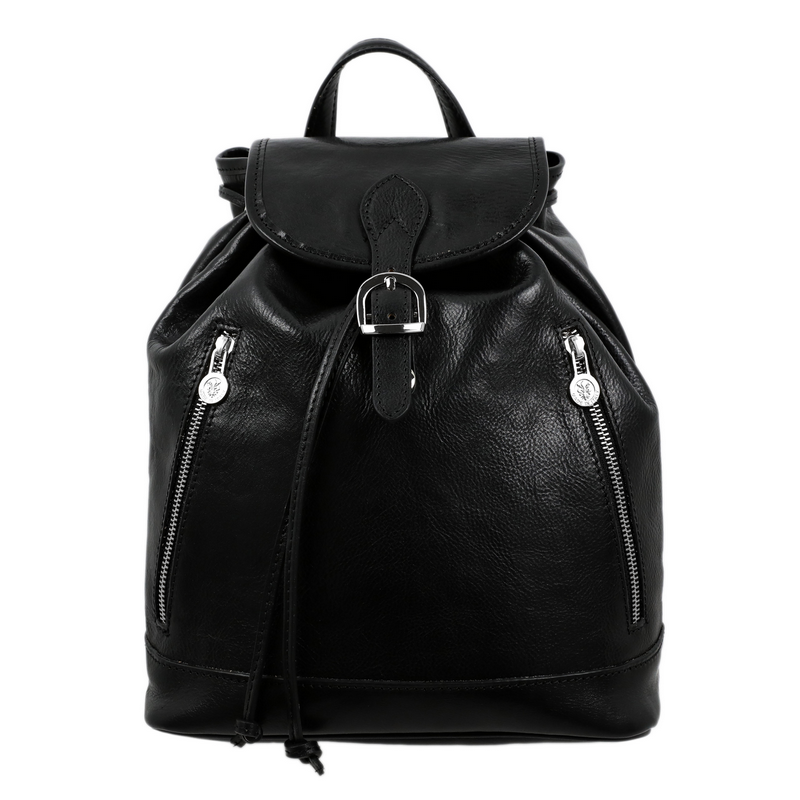 Leather Backpack - White Noise Backpack Time Resistance