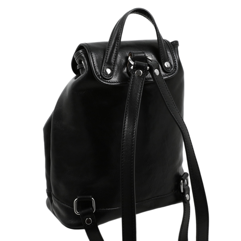 Leather Backpack - White Noise Backpack Time Resistance