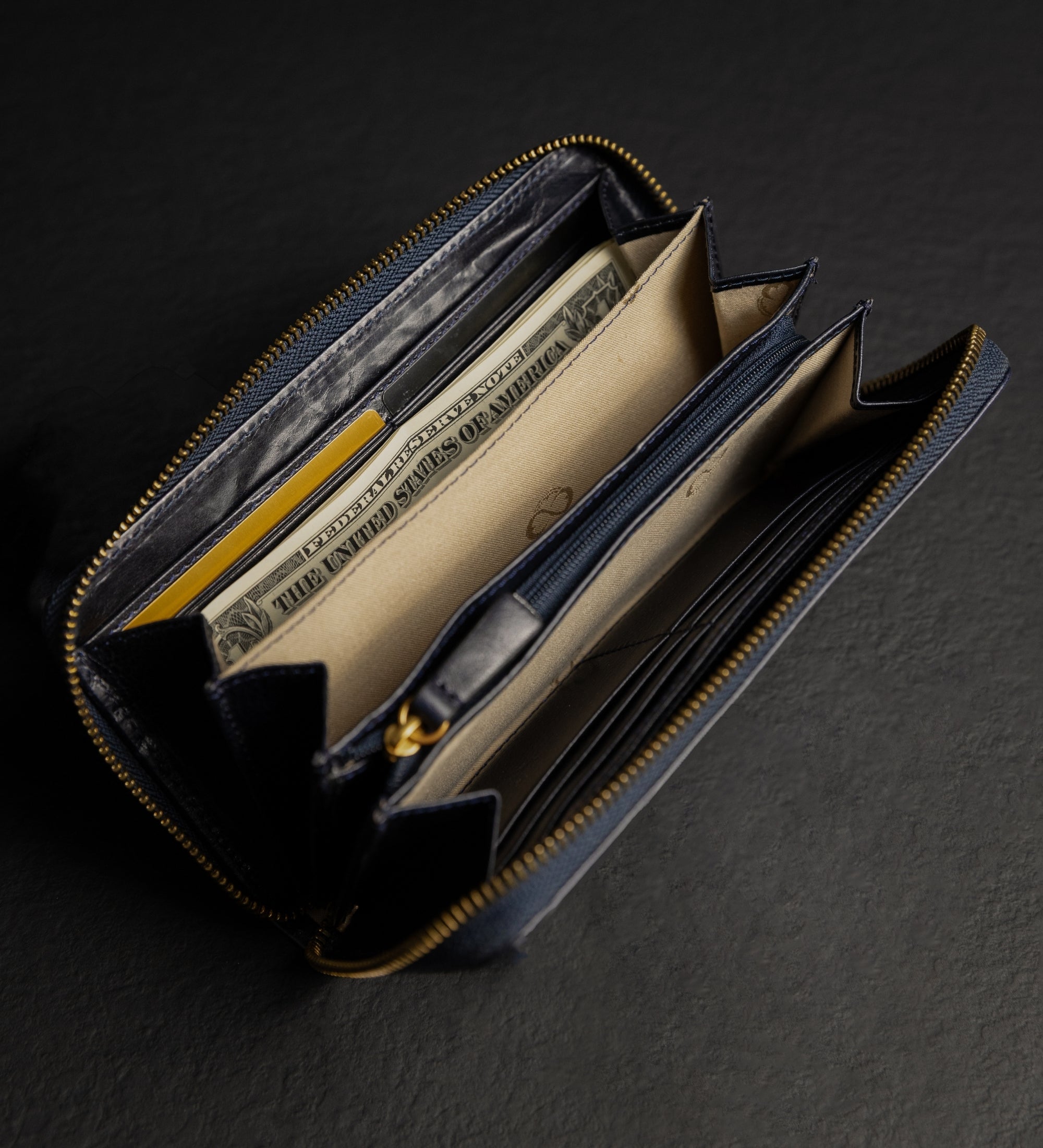 Women’s Leather Continental Wallet - Excellent Women