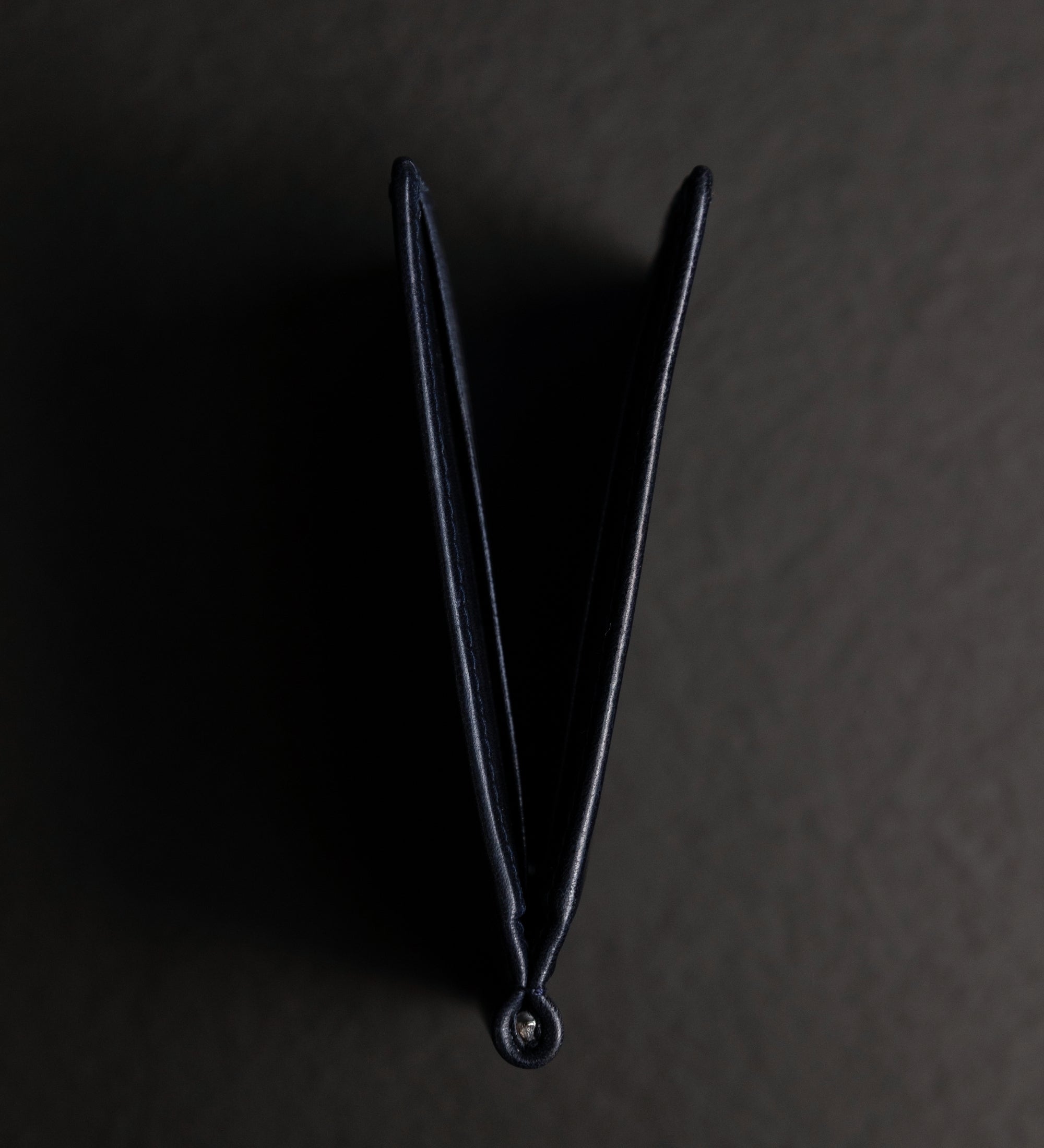 Leather Money Clip Wallet - The Outsider