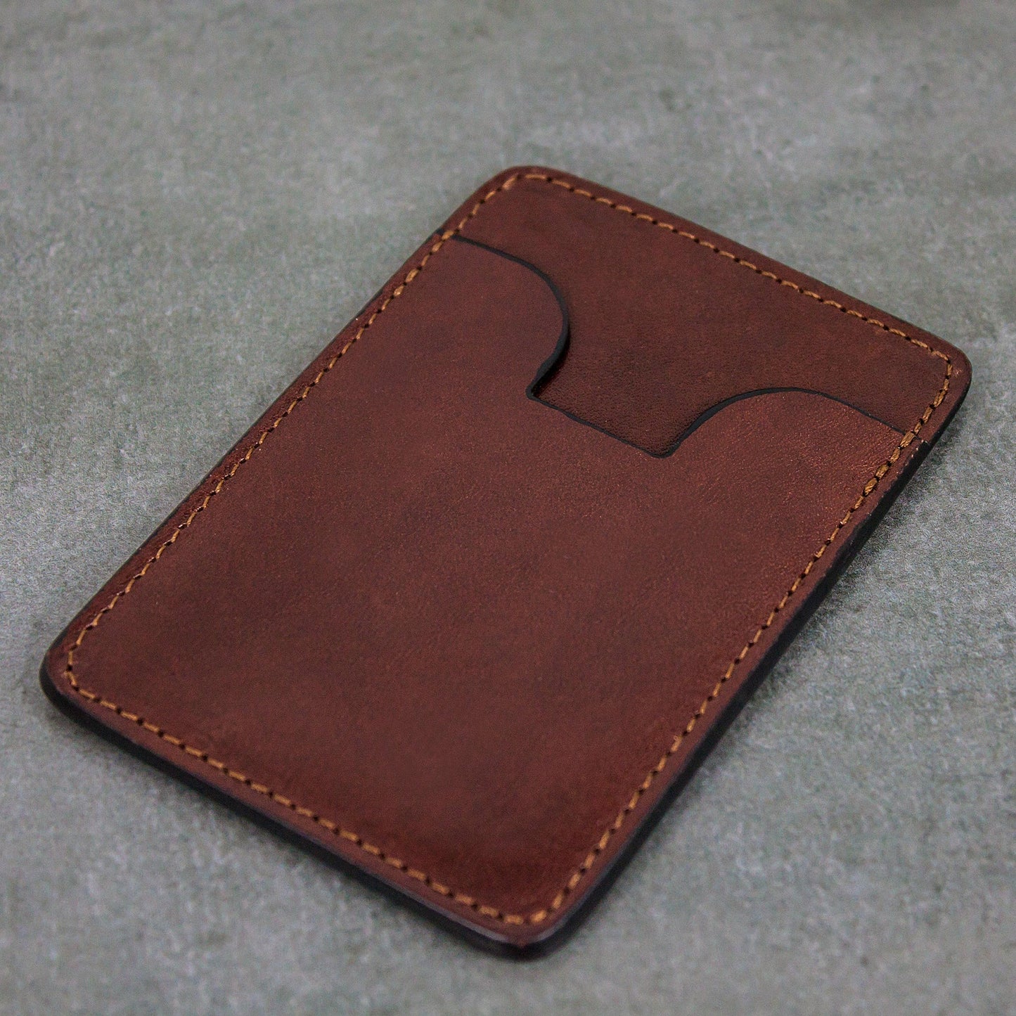 Leather Credit Card Case Business Card Case - 1984 Accessories Time Resistance