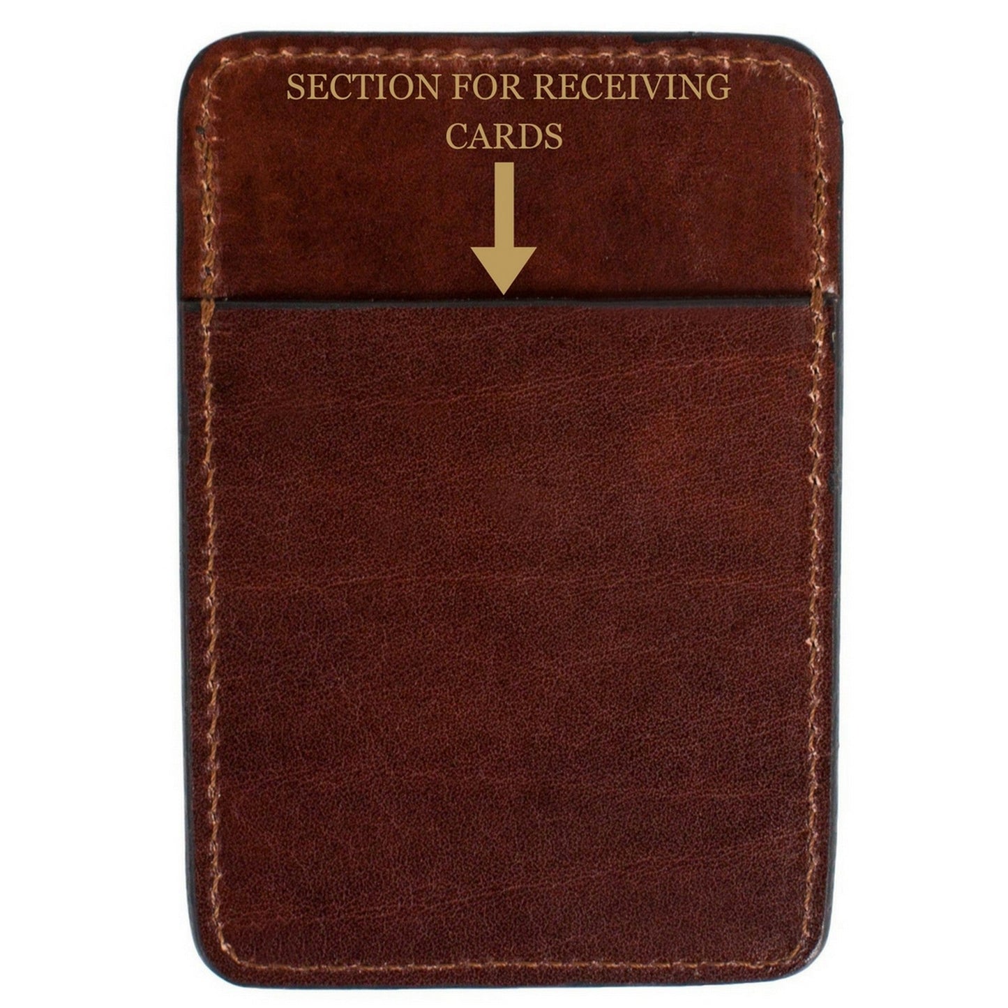 Leather Credit Card Case Business Card Case - 1984 Accessories Time Resistance