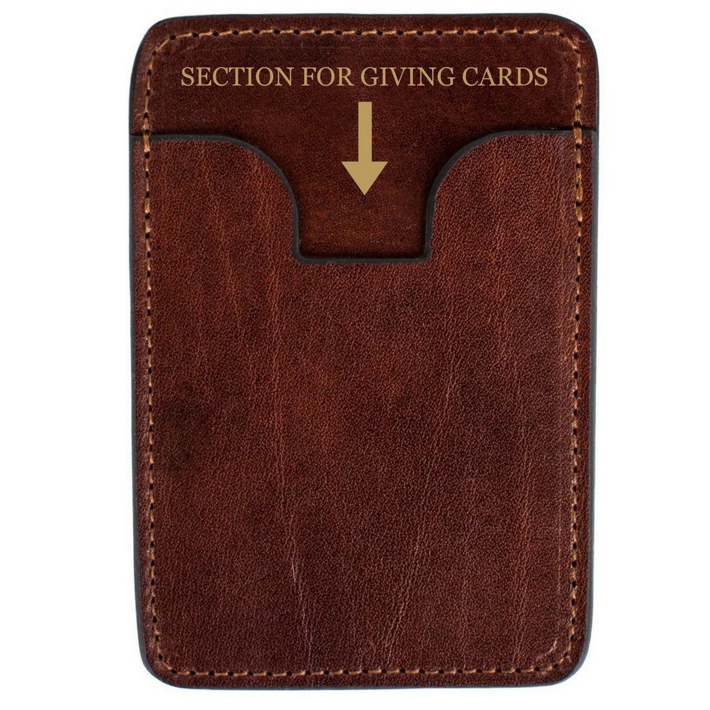 Leather Credit Card Case Business Card Case - 1984 Accessories Time Resistance