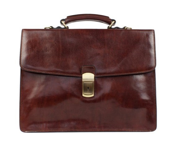 Leather Briefcase - Arthur