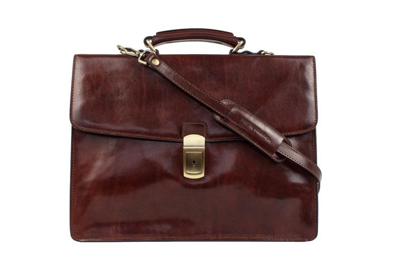 Leather Briefcase - Arthur