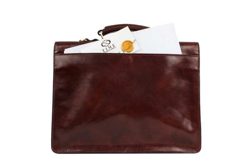 Leather Briefcase - Arthur