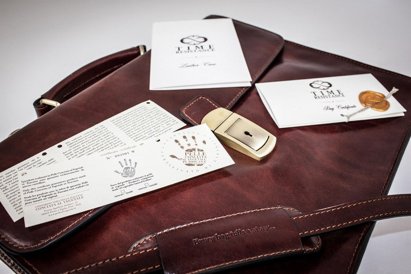 Leather Briefcase - Arthur