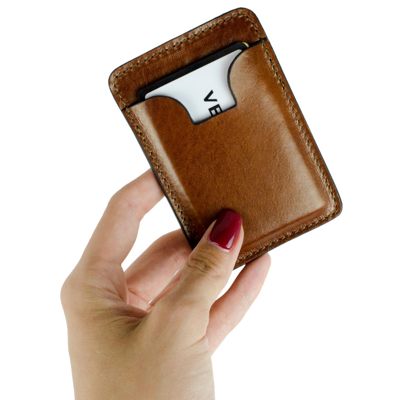 Leather Credit Card Case Business Card Case - 1984 Accessories Time Resistance