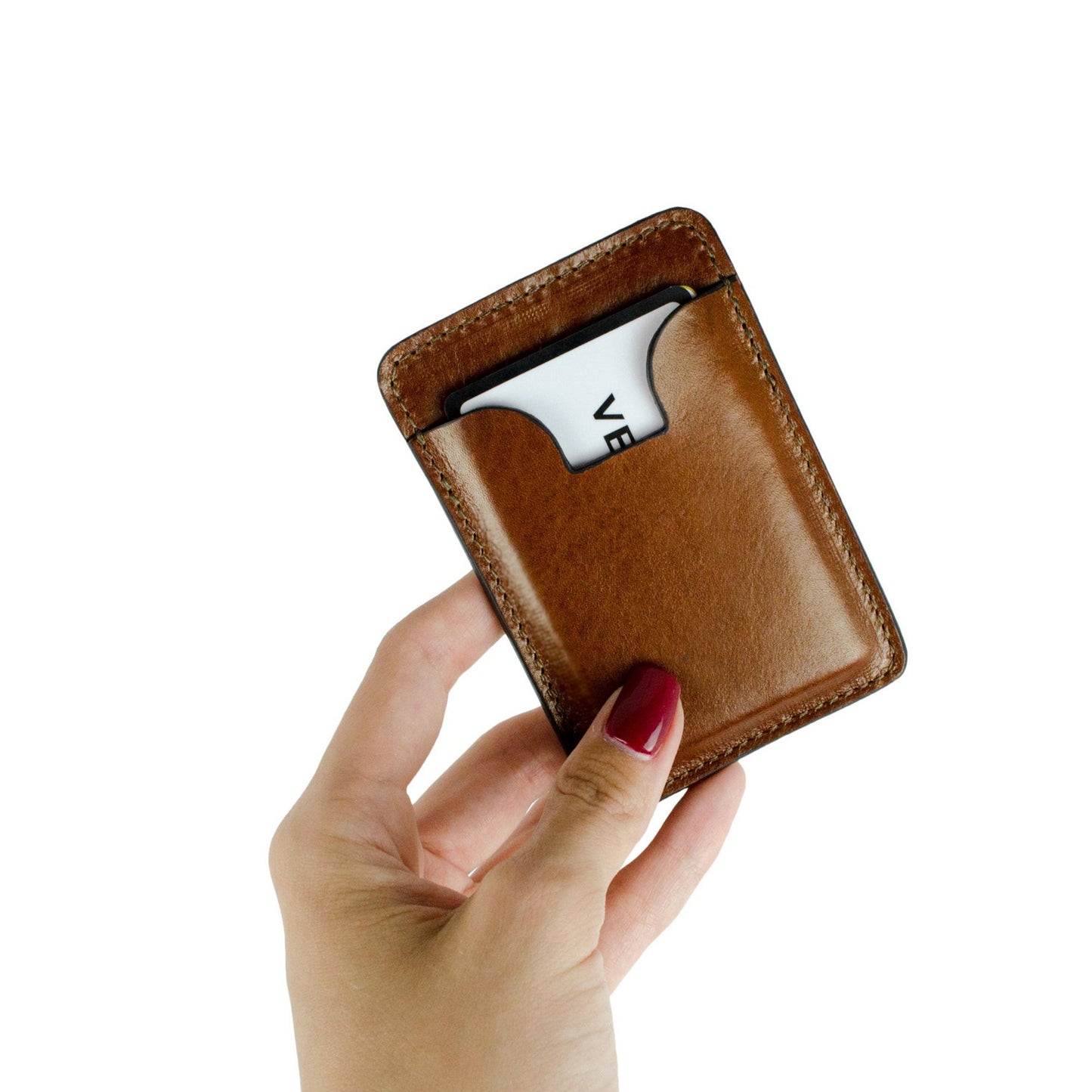 Leather Credit Card Case Business Card Case - 1984 Accessories Time Resistance