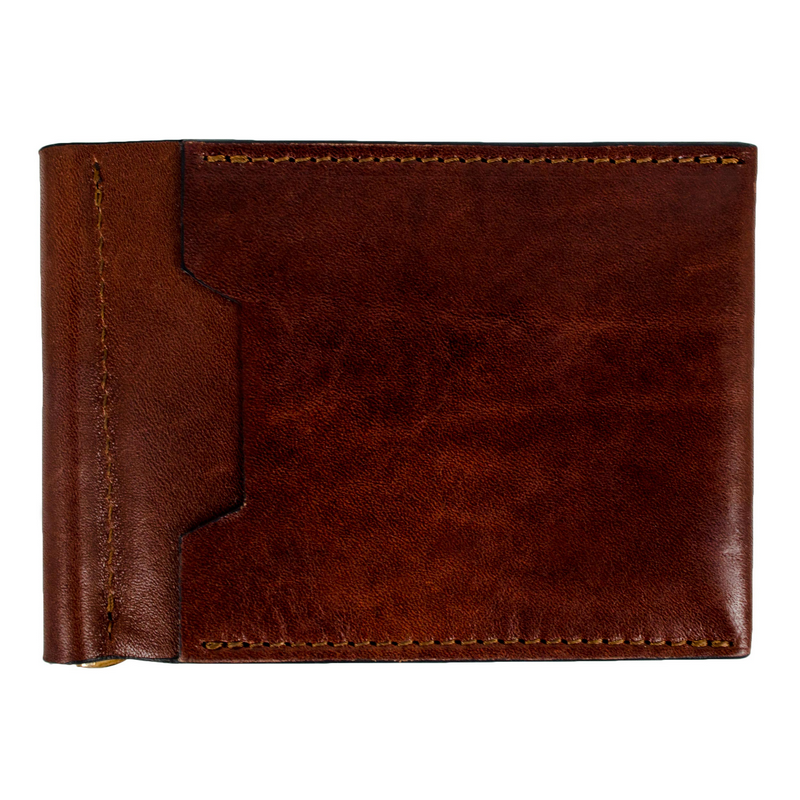 Leather Money Clip Wallet - Tom Jones Accessories Time Resistance