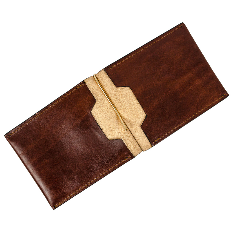 Leather Money Clip Wallet - Tom Jones Accessories Time Resistance