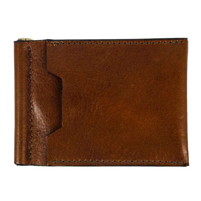 Leather Money Clip Wallet - Tom Jones Accessories Time Resistance