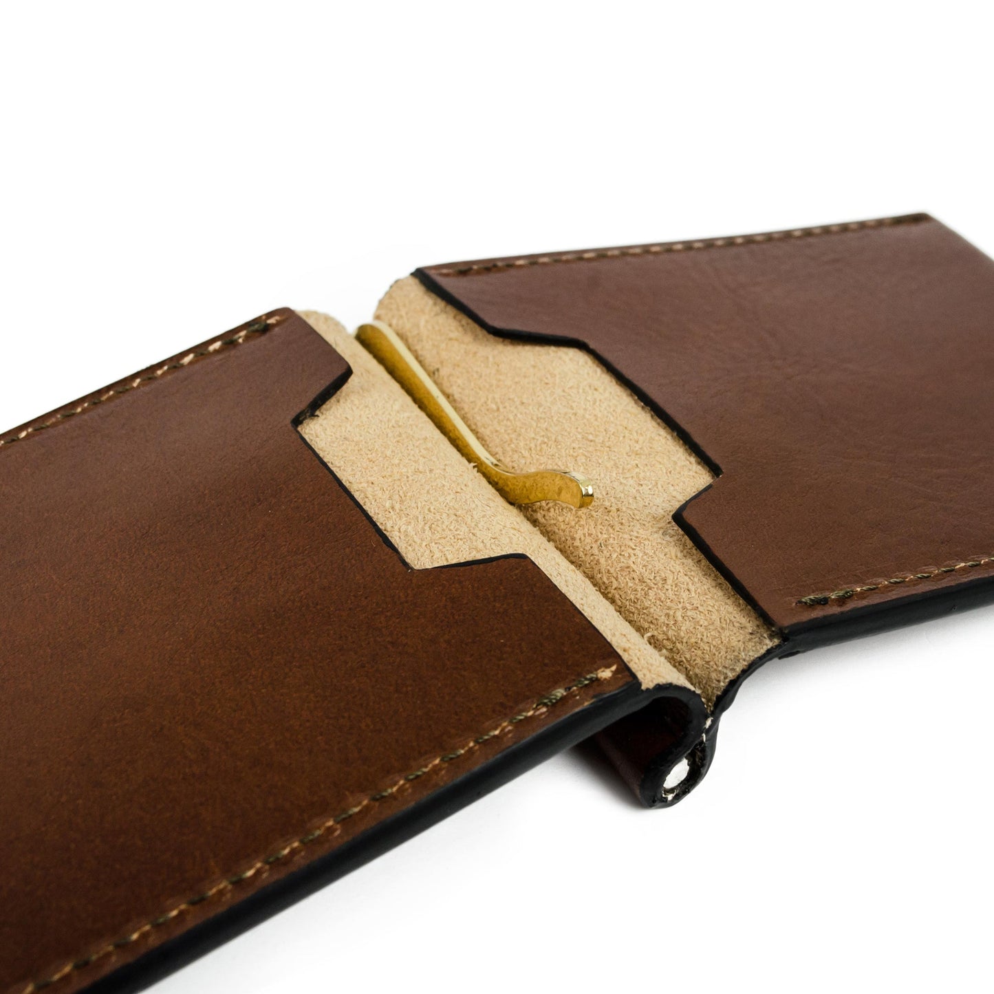 Leather Money Clip Wallet - Tom Jones Accessories Time Resistance