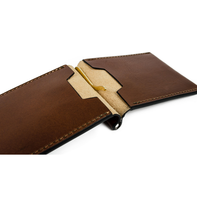 Leather Money Clip Wallet - Tom Jones Accessories Time Resistance