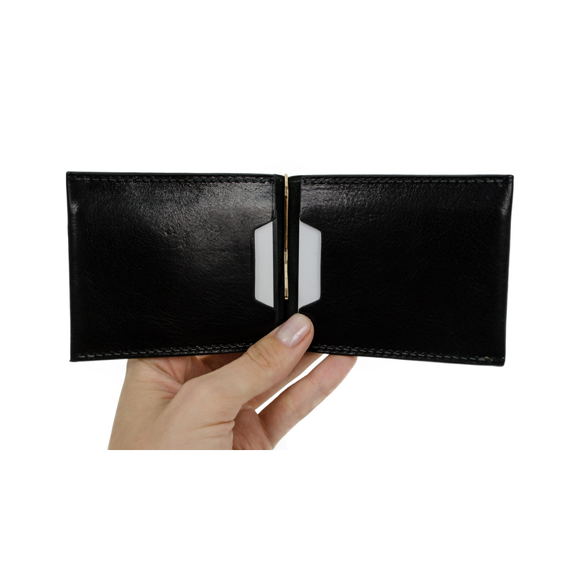 Leather Money Clip Wallet - Tom Jones Accessories Time Resistance