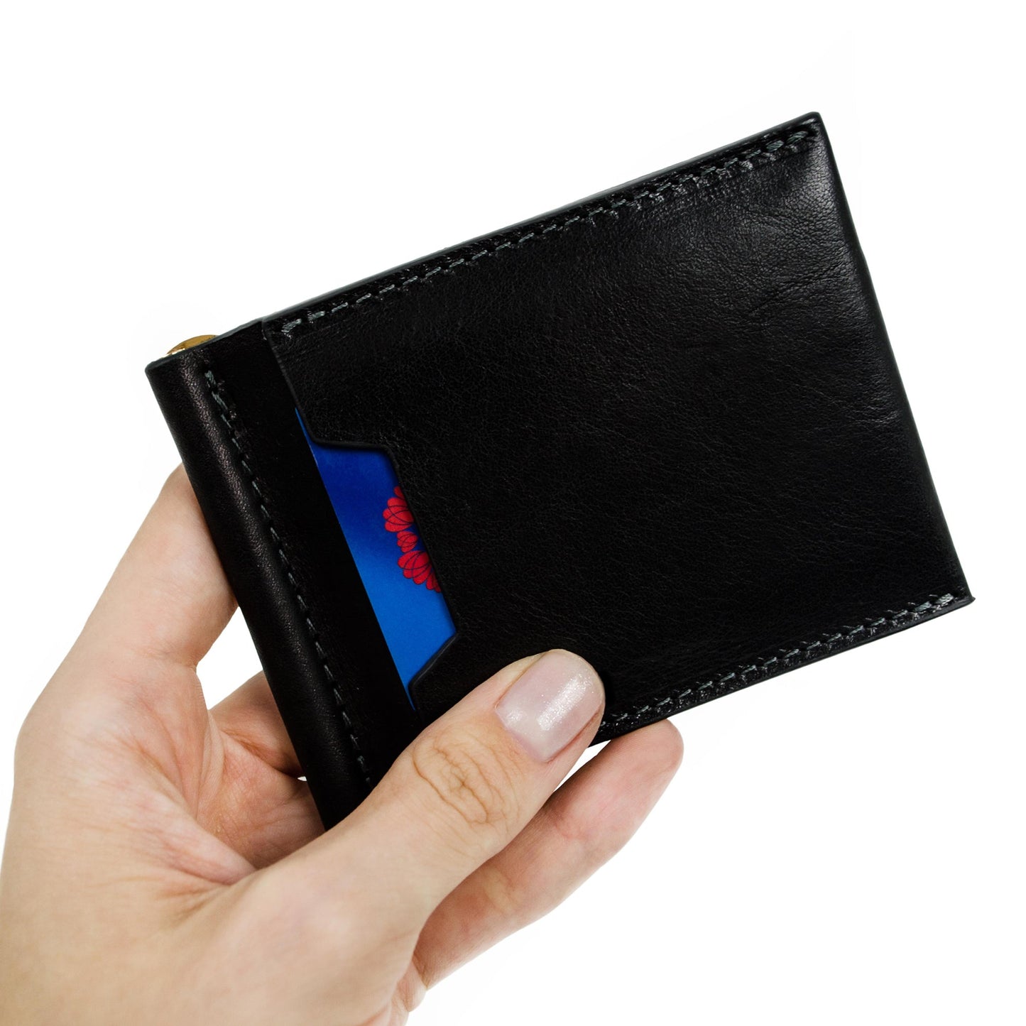 Leather Money Clip Wallet - Tom Jones Accessories Time Resistance