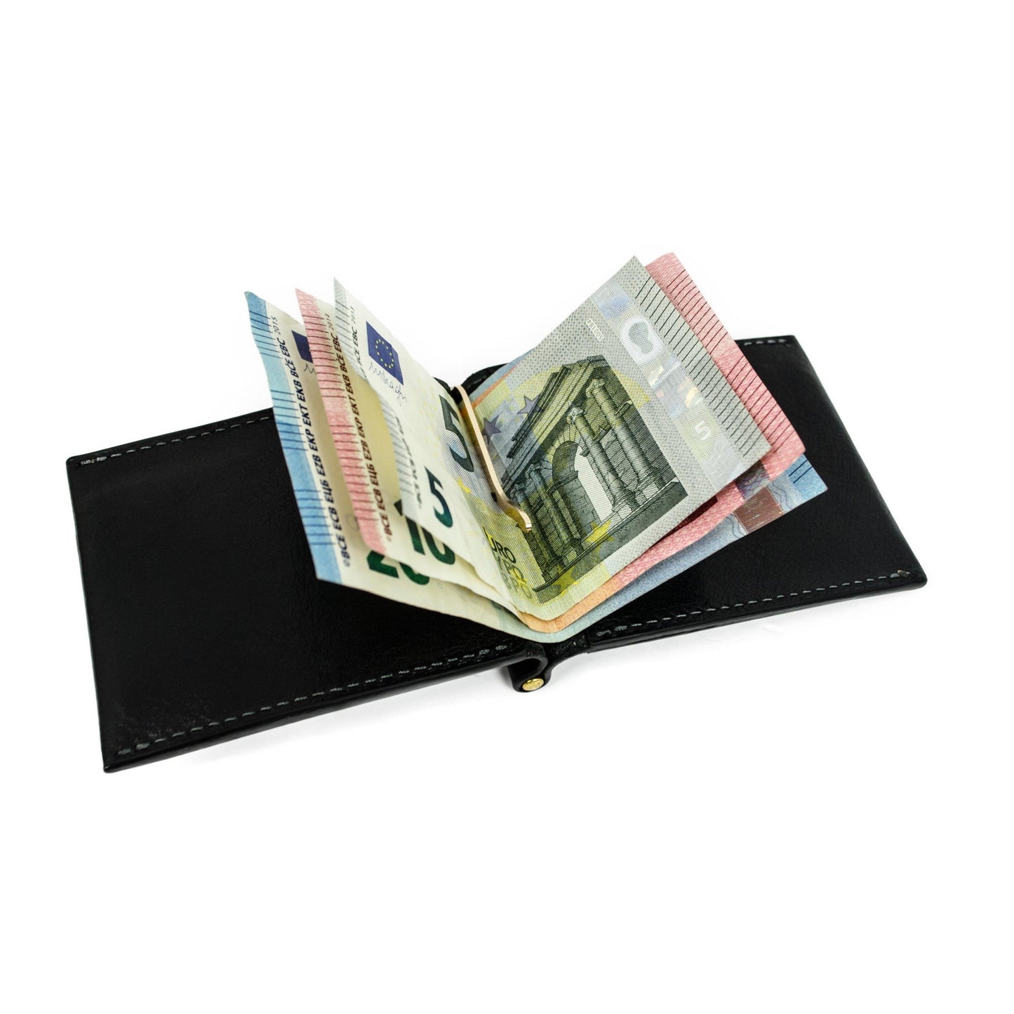 Leather Money Clip Wallet - Tom Jones Accessories Time Resistance