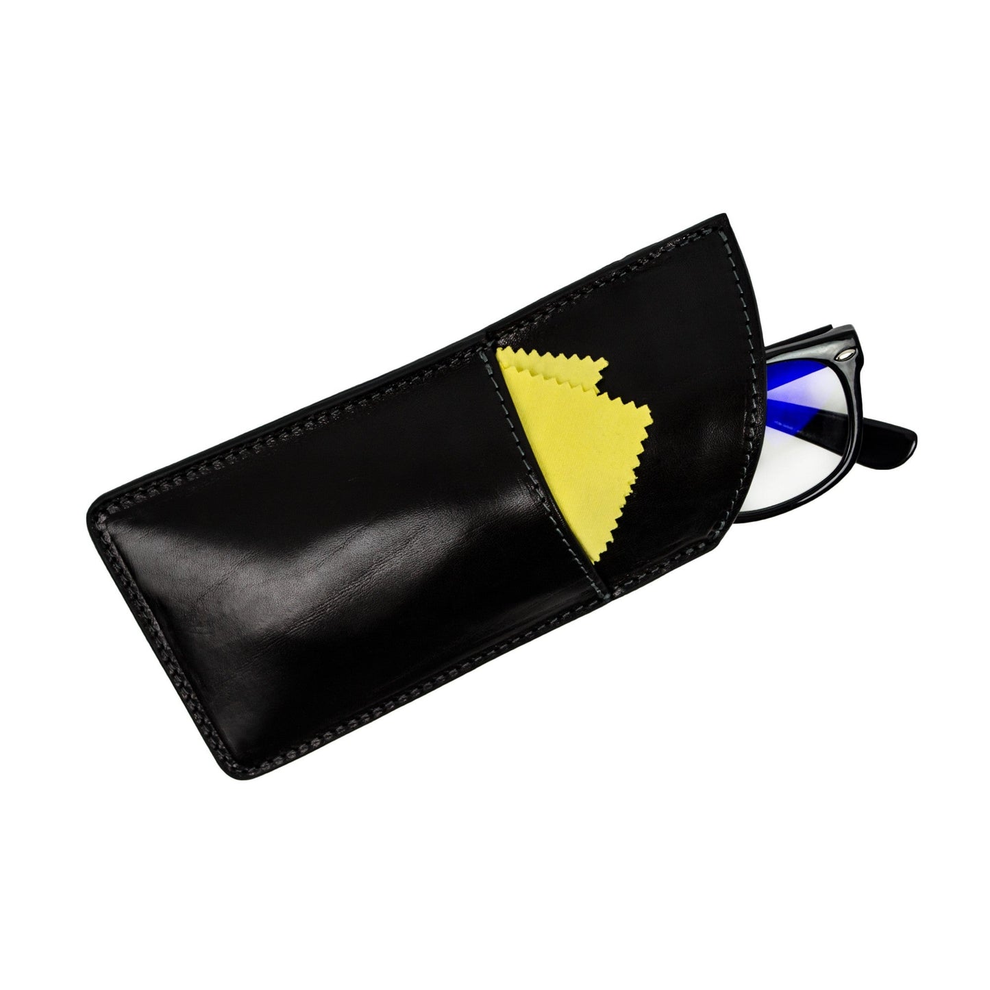 Leather Glasses Sleeve - One Hundred Years of Solitude Accessories Time Resistance